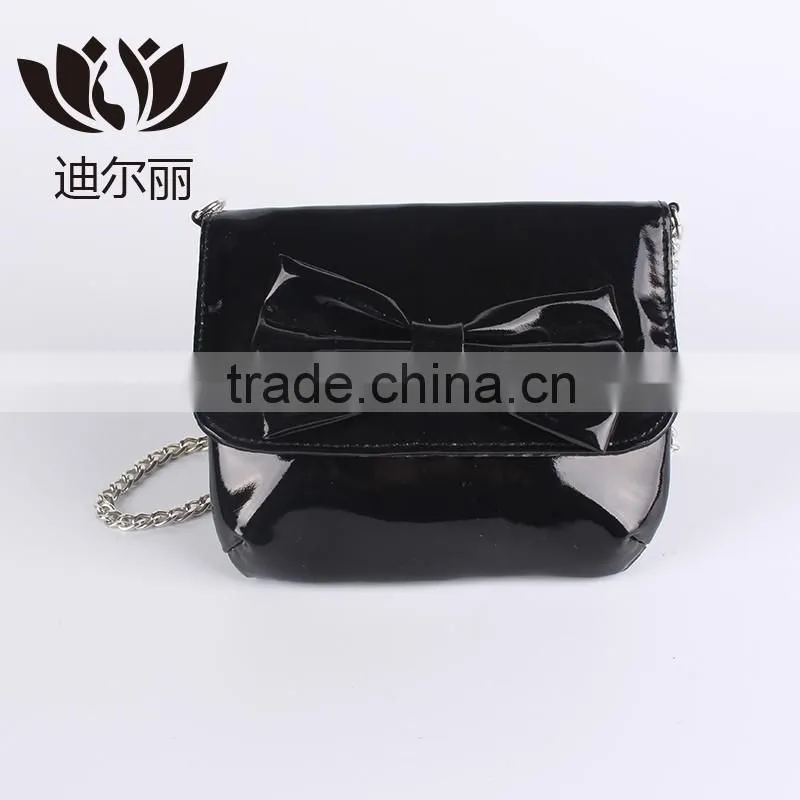 Hot selling crossbody pu bag with 3d flowers on flap