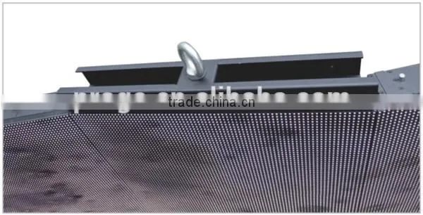 Flexible curtain led video wall