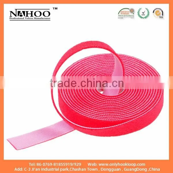 Grade A Back to Back Hook and Loop Fastener Tape, hook loop tape