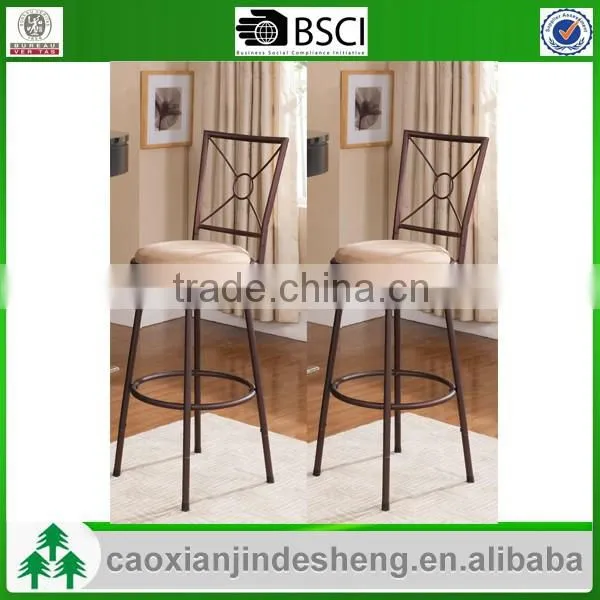Wholesale iron steel banquet chair furniture famous design indoor wrought iron chairs for sale