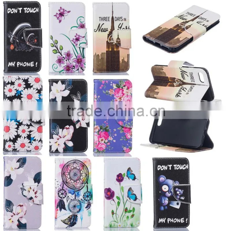 Flip Wallet Card Holder Leather Mobile Phone Case For Iphone 7,Flip Pu Leather Case For Iphone 7