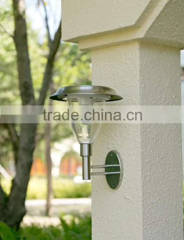 High lumen New Remote control LED Solar Wall Light solar LED outdoor wall lighting