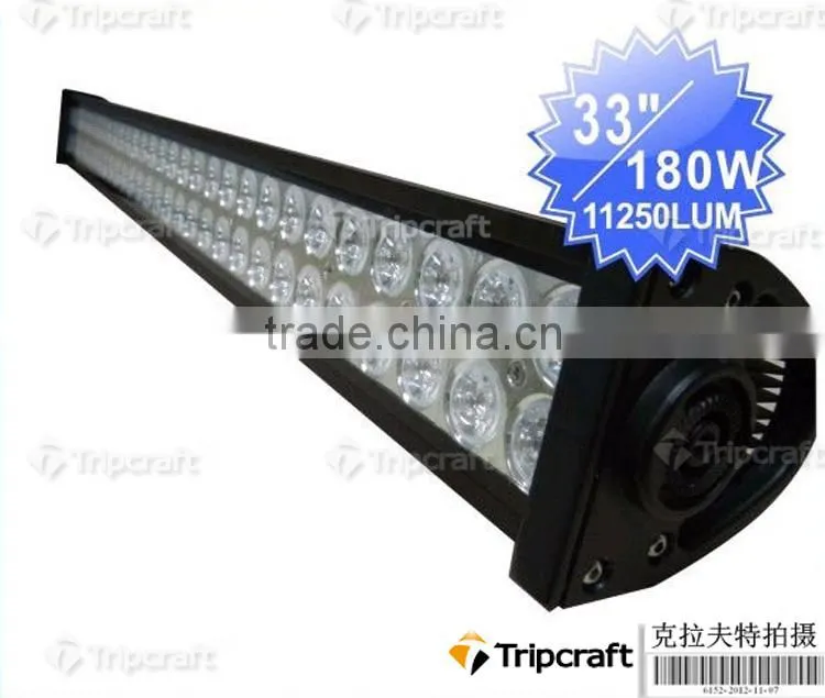 Good quality 180W LED WORK LIGHT BAR Truck Car Mining Fishing Camping 12V 24V