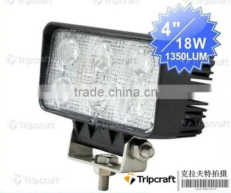New design 18W LED WORK LIGHT auto Led Light Bar