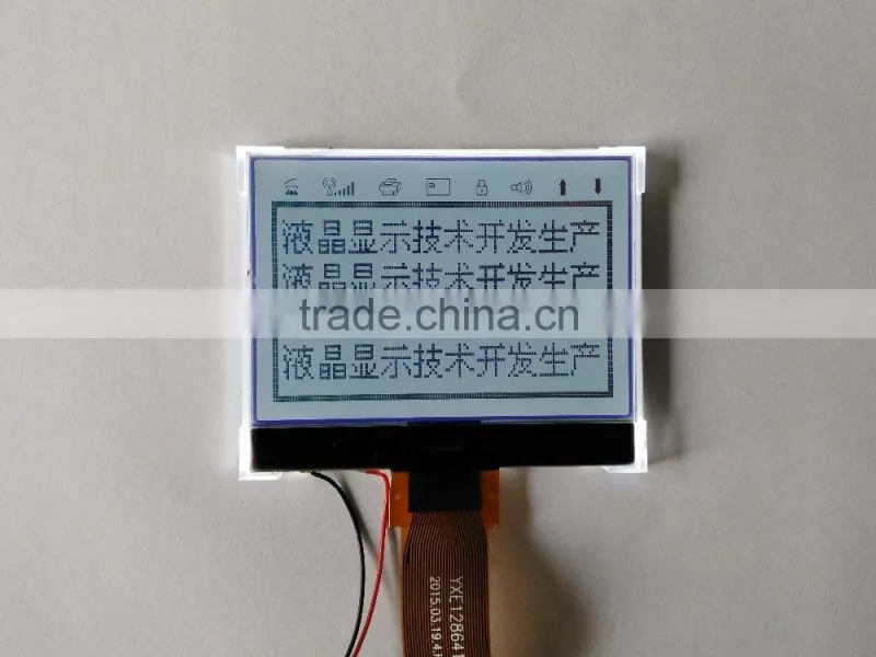 On sale 128x64 FSTN transmissive lcd screen flexible lcd display LCM