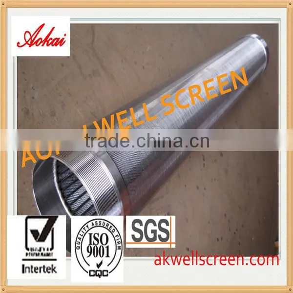 2014 new wedge wire johnson well water Screens and vertical sand filter