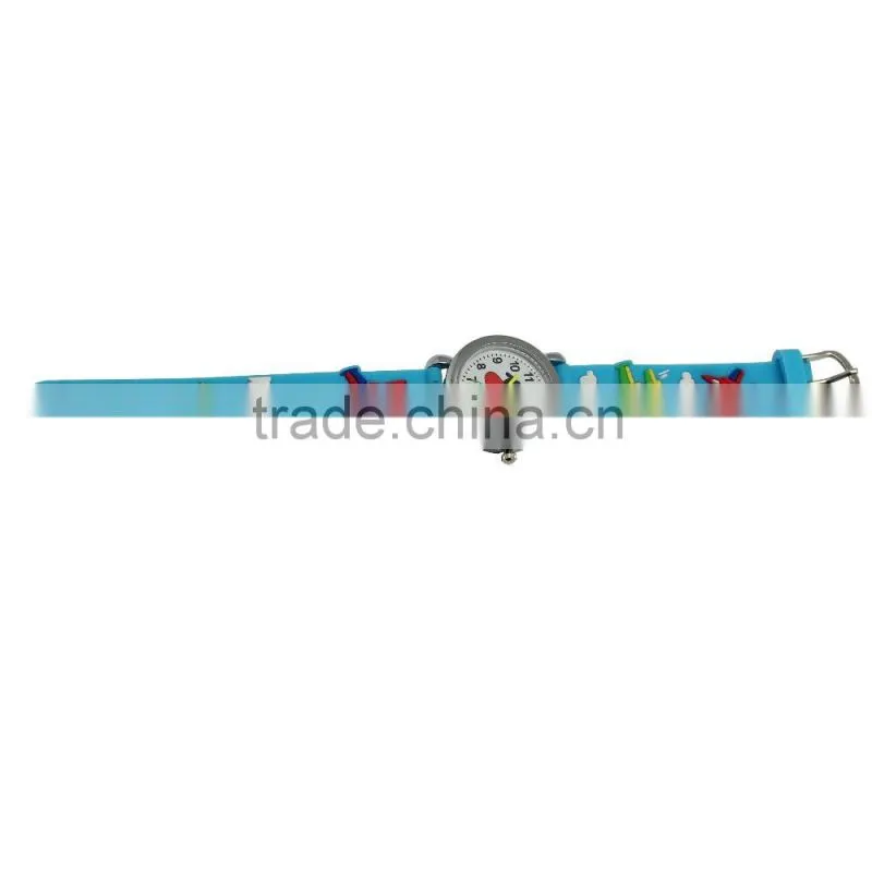 R0763 Chinese Wholesale Cotoon Colorful Watches For Girls, Newest Children Strap Watch