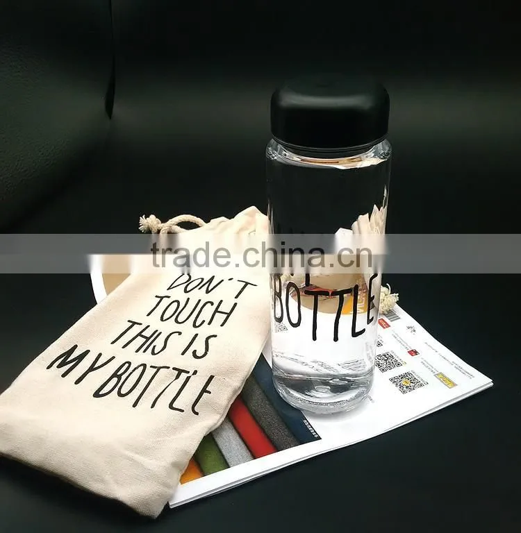 500ml Plastic Sports Drinking Water My Bottles Lemon Juice Readily Cup Drinking Water new popular clear fruits water bottles