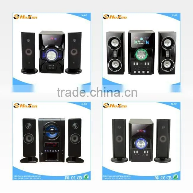 2014 new classic hifi 6.5 inch subwoofer round luxury bluetooth speaker made in China