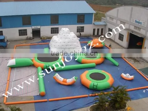 2016 Sunjoy Top quality Commercial inflatable water park for sale
