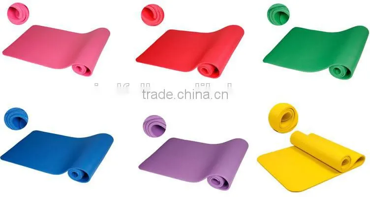 Wholesale Cheap Custom Print Anti-slip NBR PVC Eco Yoga Mat