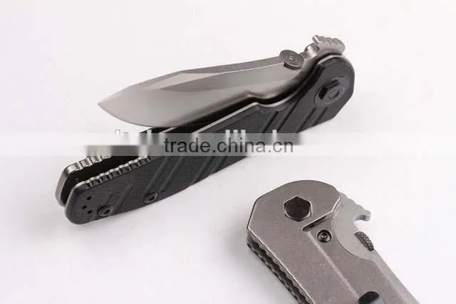 OEM 9cr18mov blade wholesale hunting knife with different color