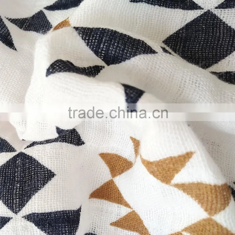 100 cotton muslin fabric
