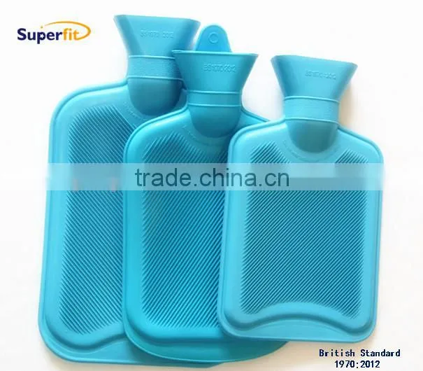 Nature rubber hot water bottle