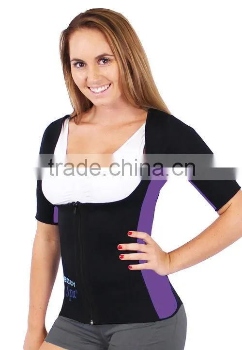 2014 fashionable elastic and durable neoprene waist training corsets for sale