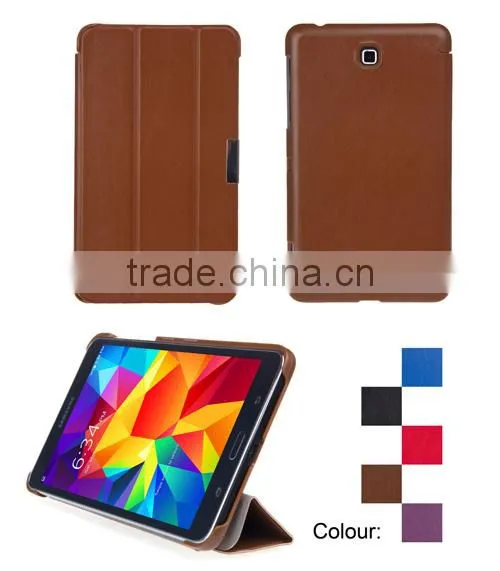 leather pu wallet with pu leather wallet for samsung galaxy note 4 with genuine leather for tap 4, T2300