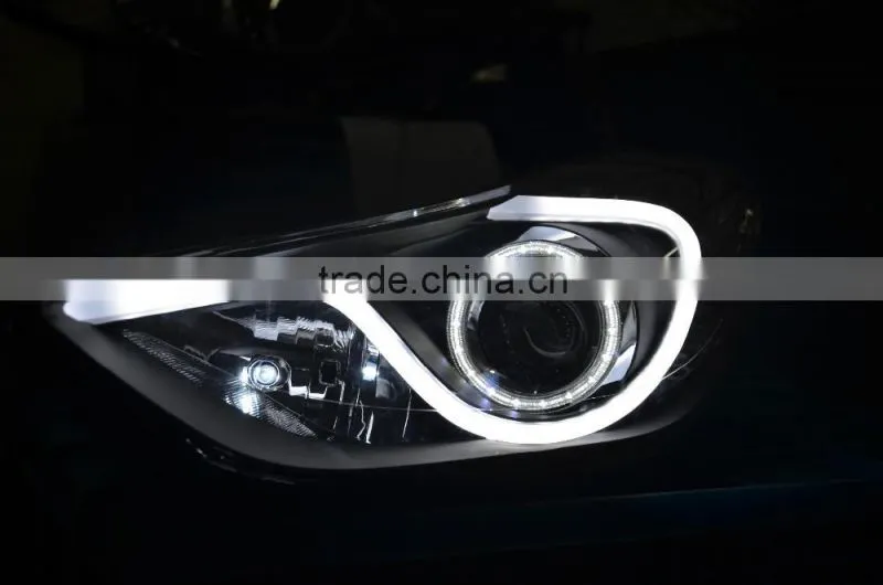 For Hyundai Elantra 2011 LED head lamp modified/tuning/refit