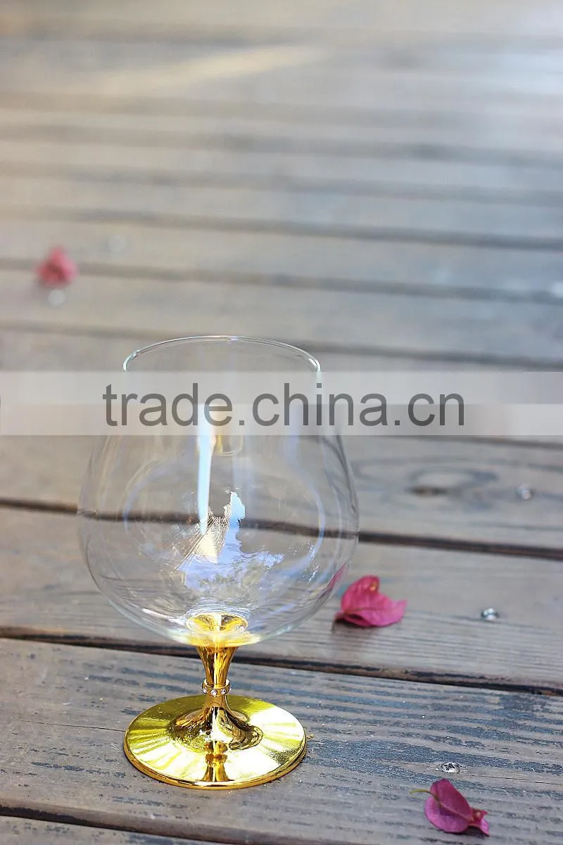 2016 hot sales new design clear crystal 680ml brandy glass/ whisky for hotel, restaurant, home