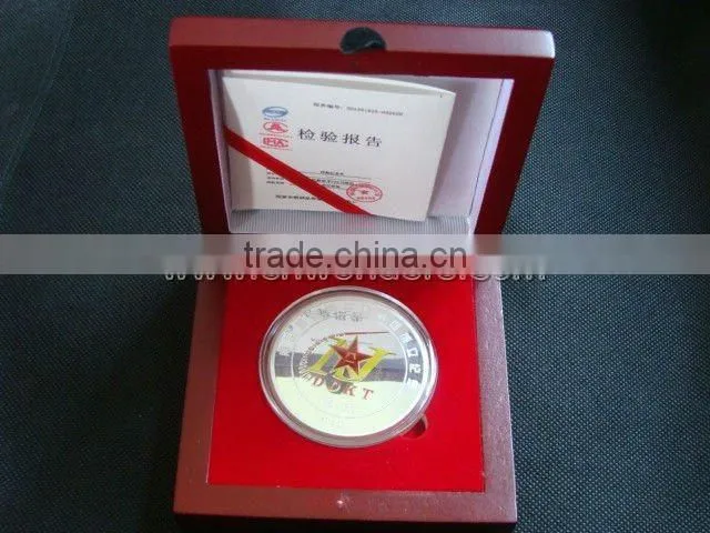 High quality customized silver coin