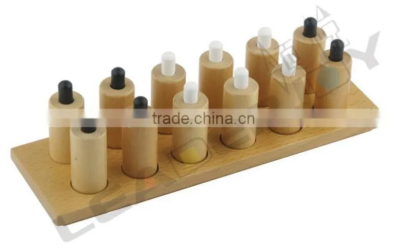 Montessori wood toys for kids educational pressure exercise