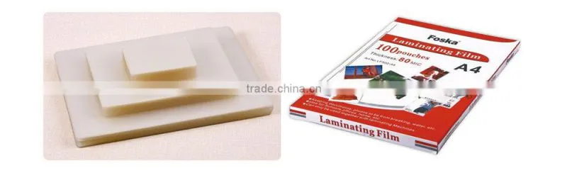 Good quality different sizes laminating film