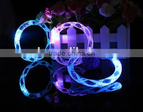 fashion acrylic led bangle bracelet