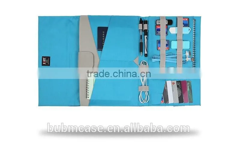 BUBM 2016 folding Waterproof Customized printed Laptop Cover Case nylon Laptop Sleeve