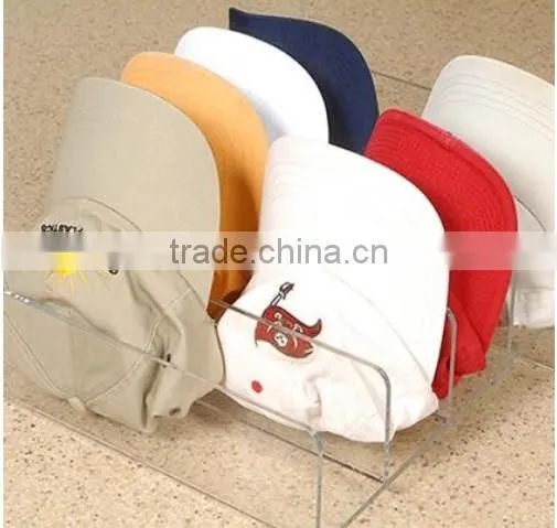transparent acrylic hat display