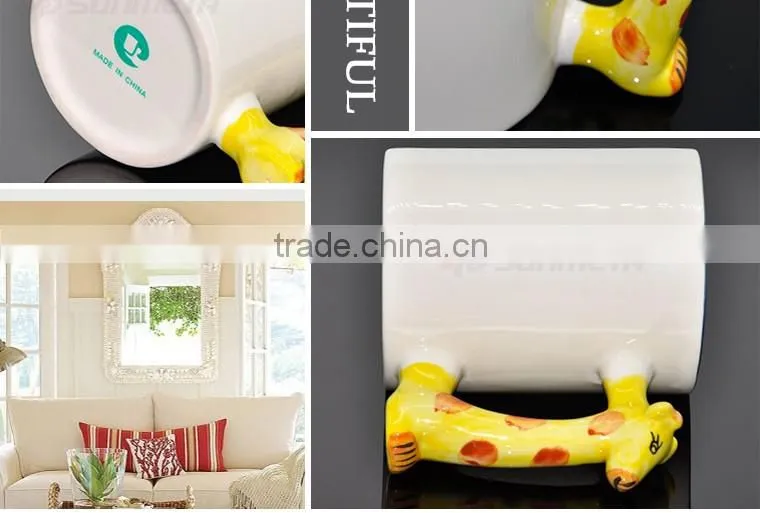 11oz souvenir Sublimation drinkable animal shaped mugs