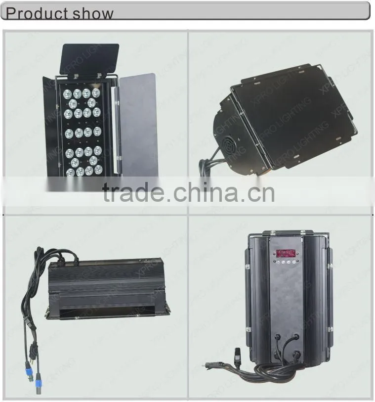Large TV Show led surface light 24x5W led studio light led ground row light white or Amber theater light