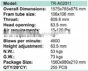 Torin BigRed Pneumatic Professional Planishing Hammer