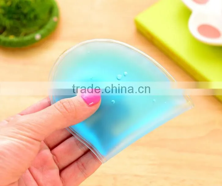 Wholesale fruit smell reusable cool warm gel soft made in chinareusable cooling spa cool massage ice cover eye mask