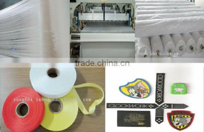 Double-side Woven Polyester Satin Ribbon Label