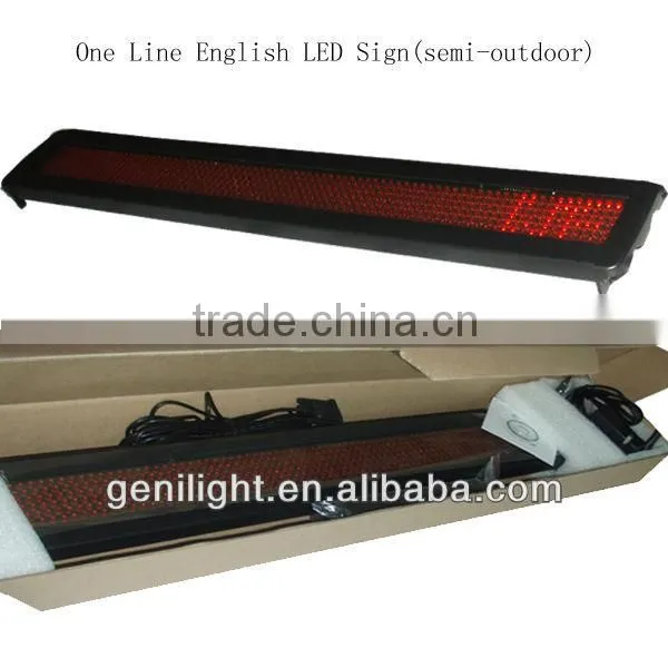 red color p10 outdoor led display with Russian language