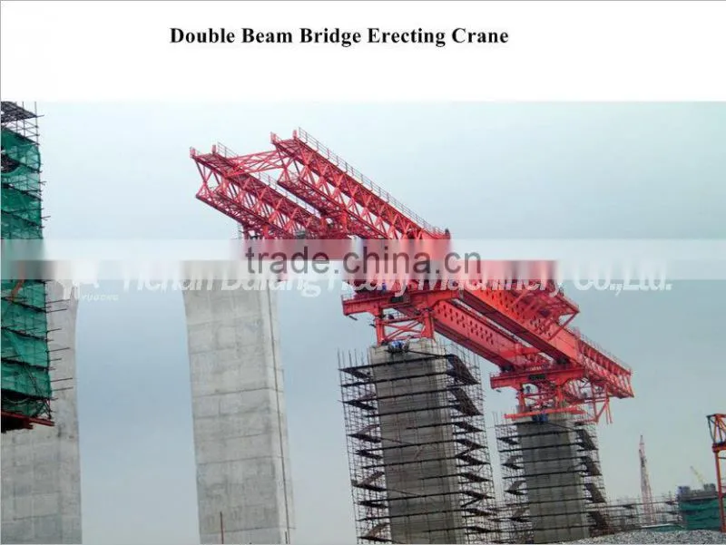 Gantry Launching Crane for High Speed Railway 100t Gantry Crane Construction