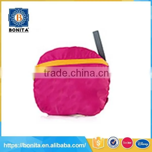 Bright color leisure 210D foldable funny school backpacks