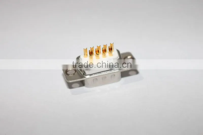 D-sub db connector for wire male 9 pin