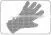 Comfortable full leather motorcycle gloves