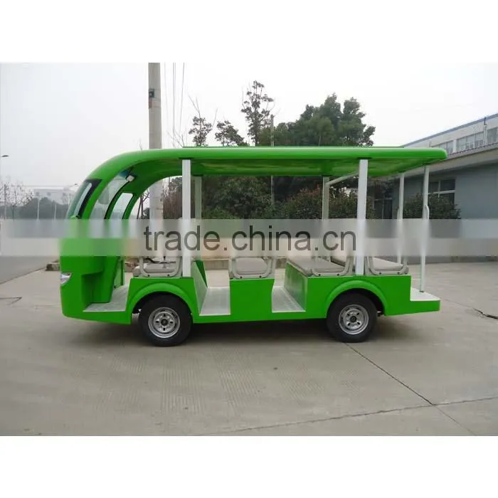 11 seats high quality 48v 4.2kw sightseeing electric car