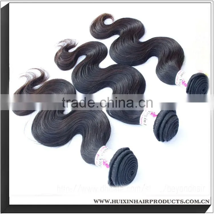 Huixin Hair Wholesale factory price unprocessed 6a body wave cheap virgin Indian hair