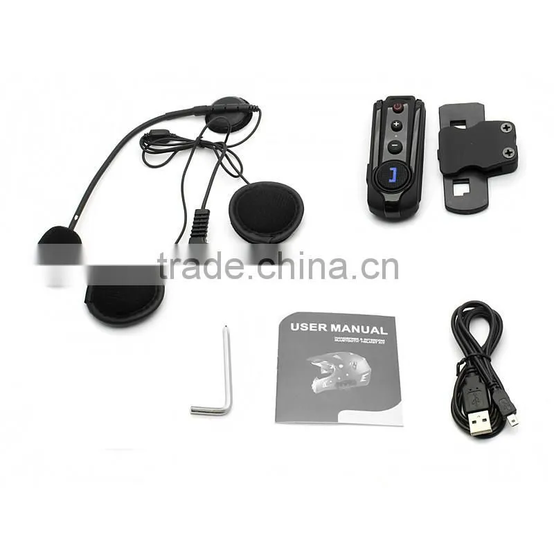 BT-S1 new product hotsale motorcycle headset bluetooth intercom/motorcycle helmet bluetooth headset/intercom