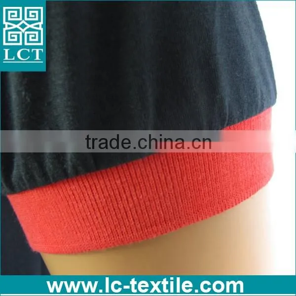 LCTN1783 oem design men's polo shirt template with Ribbed Sleeve
