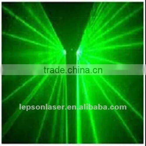single green ILDA computer control laser lighting