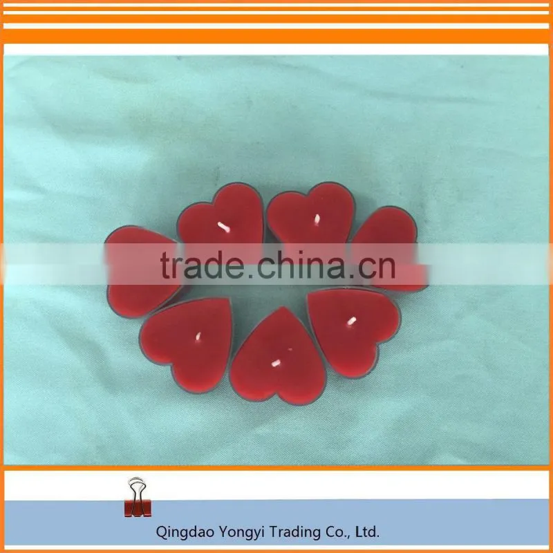 Romantic Heart Shaped Tealight For Wedding Decoration