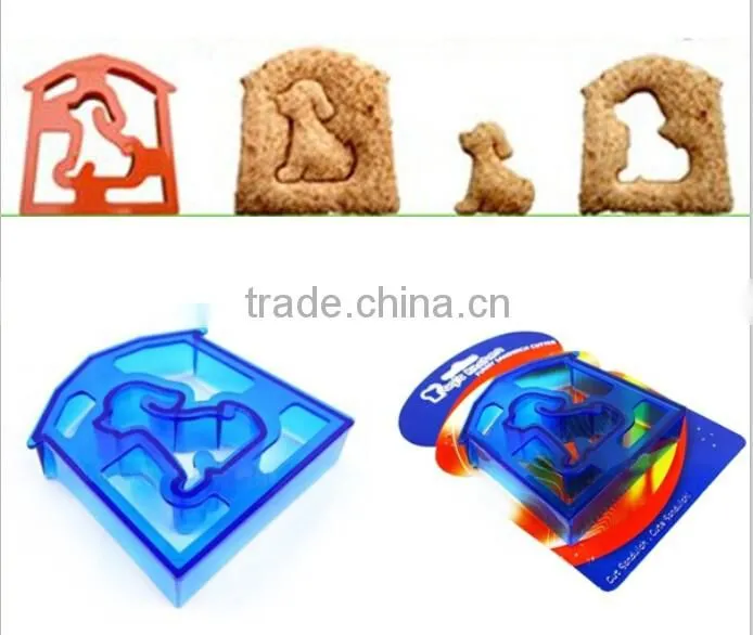Plastic Dog Sandwich Crust Cutter DIY Bread Mold