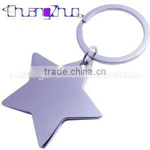 Fashion High Quality Blank Metal Keyrings / keyring