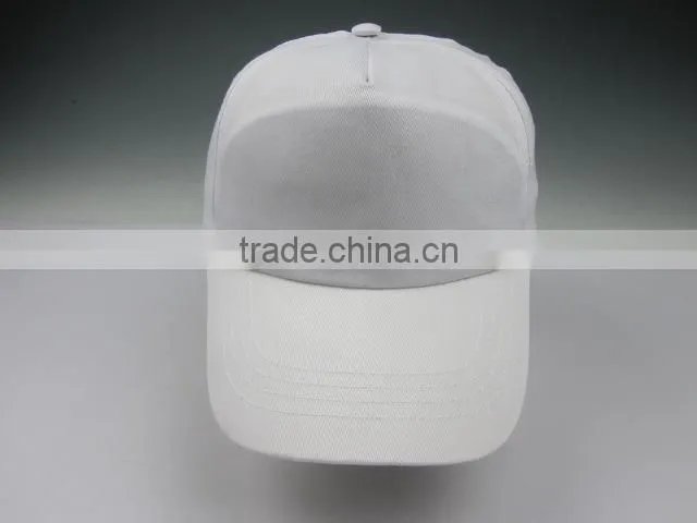 2015 Giveaway gifts 5 panel high profile plain solid color trucker cap