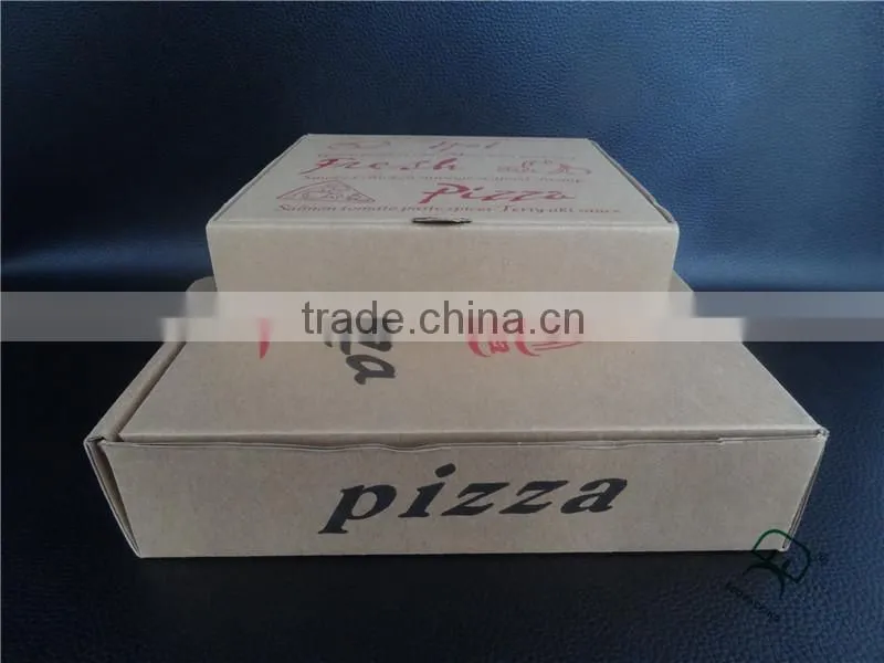 Factory price high quality corrugated E-flute paperboard pizza box