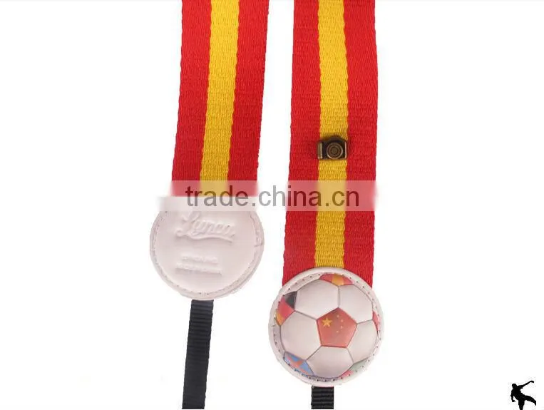 Cheapest straps LYNCA LK series manufacturer camera strap Spain national flag camera strap