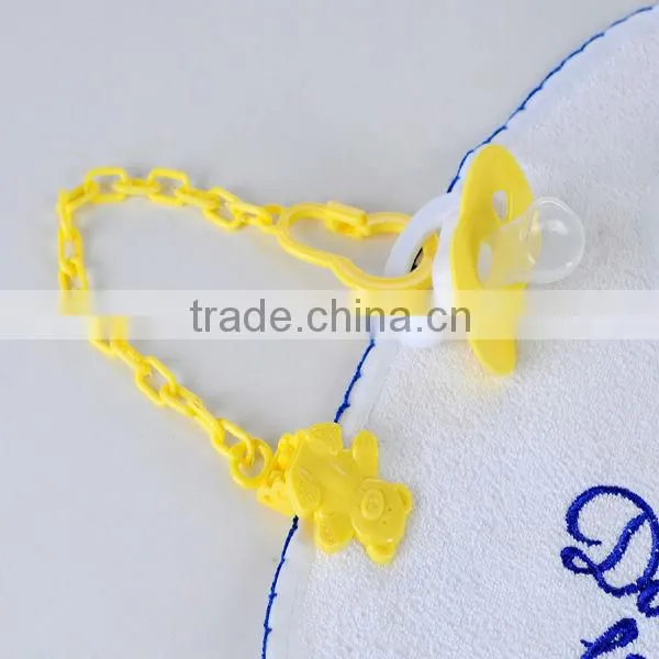 PP plastic animal shaped pacifier chain clips holder wholesale price